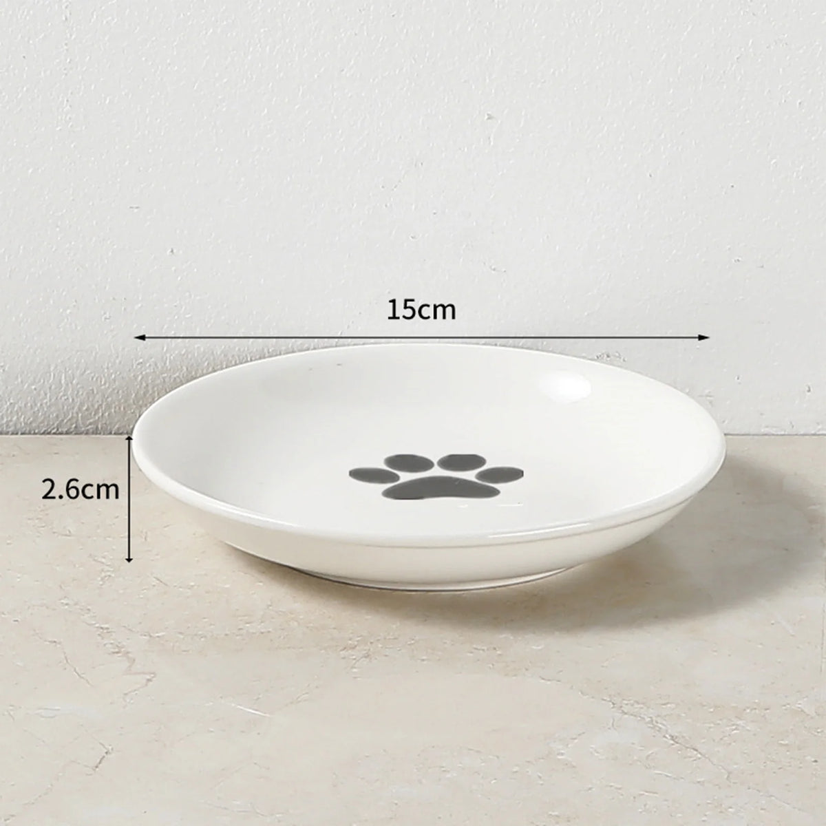 Pawlio Elevated Ceramic Pet Bowl