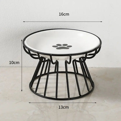 Pawlio Elevated Ceramic Pet Bowl