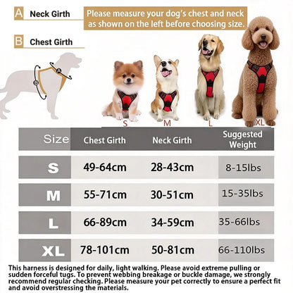 Pawlio Front-Clip Reflective Harness