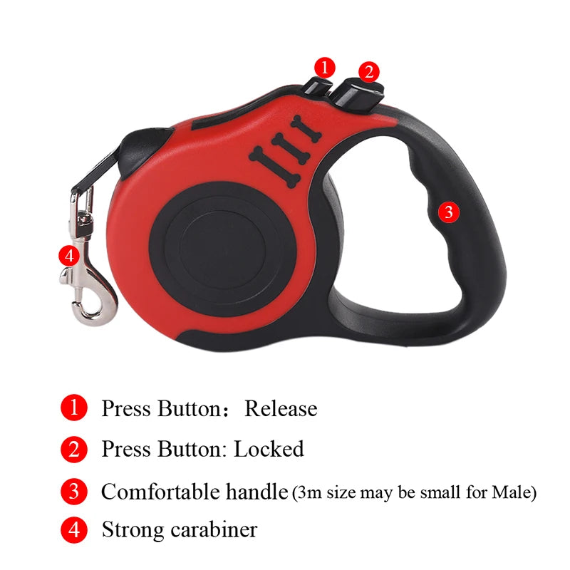 Pawlio Retractable Walk Leash