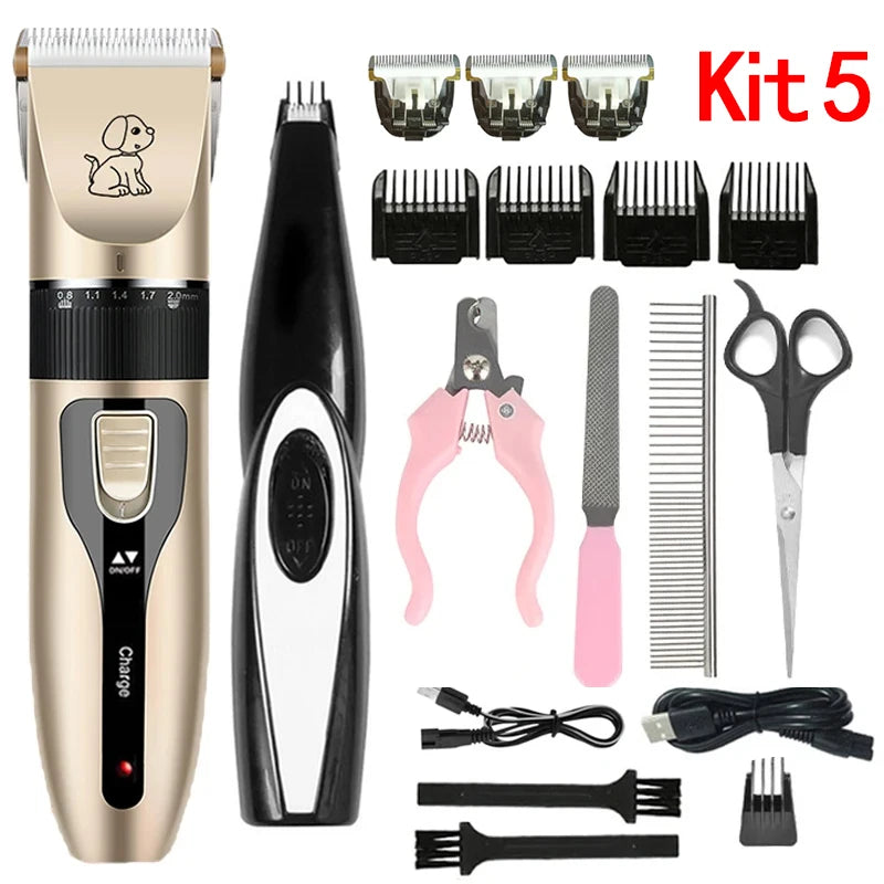 Pawlio Pet Grooming Clipper Kit