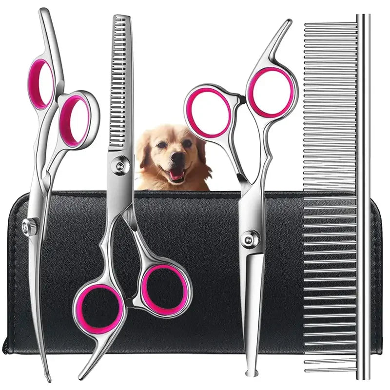 Pawlio Pet Grooming Scissors Set
