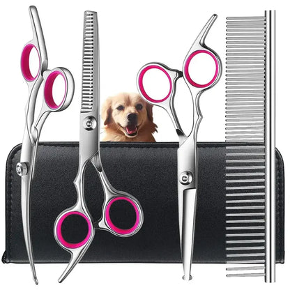 Pawlio Pet Grooming Scissors Set