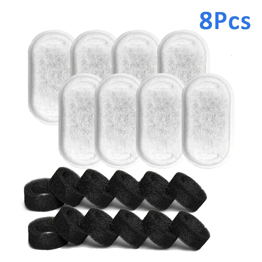 Pawlio Replacement Filters for 2.2L Pet Water Fountain