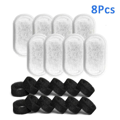 Pawlio Replacement Filters for 2.2L Pet Water Fountain
