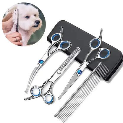 Pawlio Pet Grooming Scissors Set