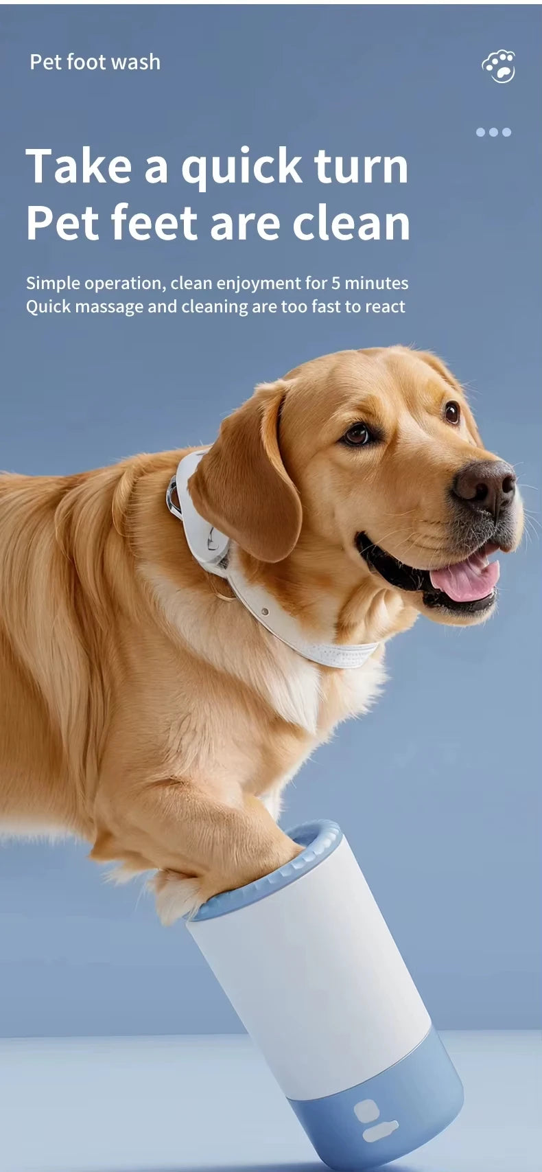 Pawlio Electric Paw Cleaner