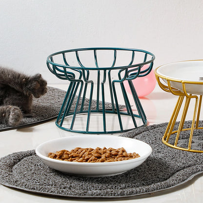 Pawlio Elevated Ceramic Pet Bowl