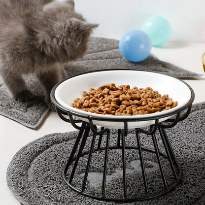 Pawlio Elevated Ceramic Pet Bowl