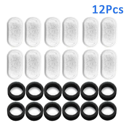 Pawlio Replacement Filters for 2.2L Pet Water Fountain