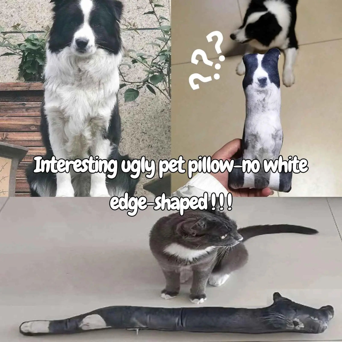 Pawlio Custom Pet Portrait Pillow