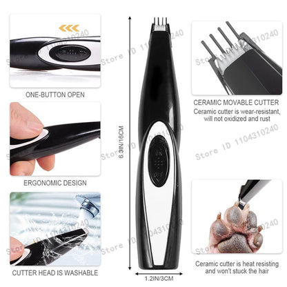 Pawlio Pet Grooming Clipper Kit