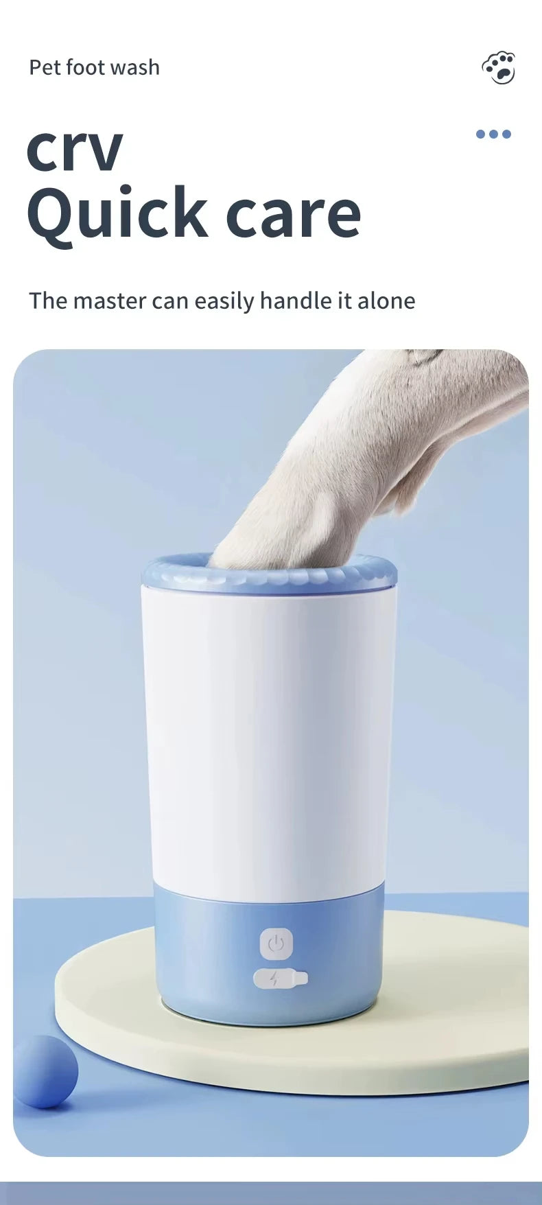 Pawlio Electric Paw Cleaner
