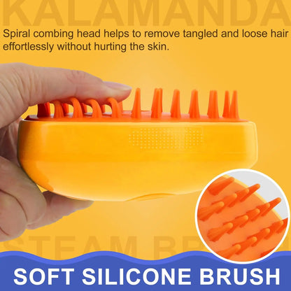 Pawlio 3-in-1 Steam Grooming Brush