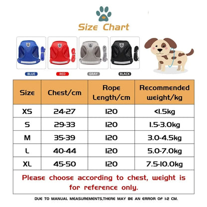 Pawlio Reflective Cat Harness & Leash