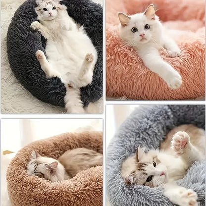 Pawlio Plush Round Pet Bed