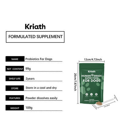 Pawlio Daily Gut Support Powder for Dogs