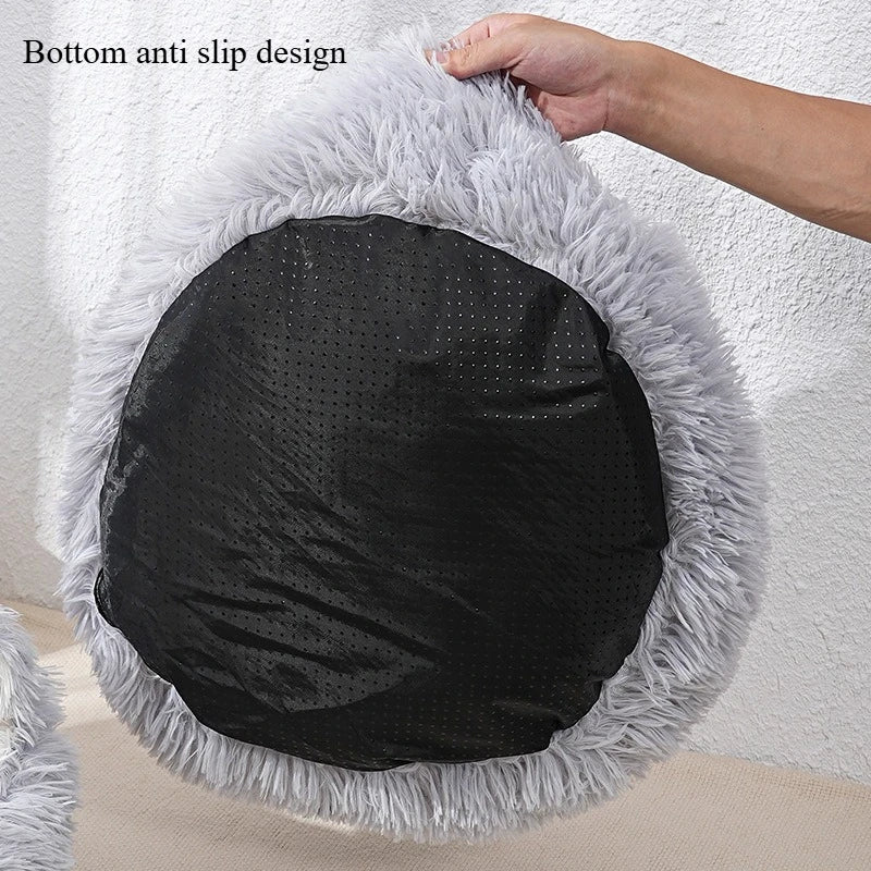 Pawlio Plush Round Pet Bed
