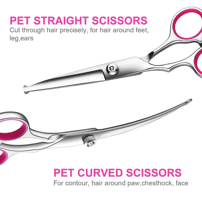 Pawlio Pet Grooming Scissors Set
