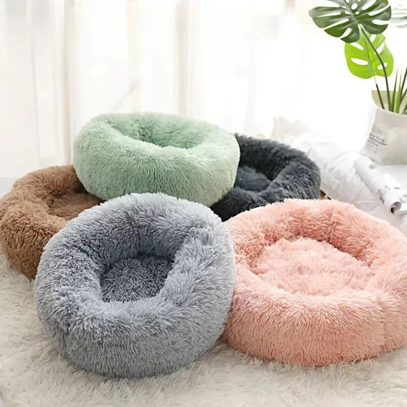 Pawlio Plush Round Pet Bed